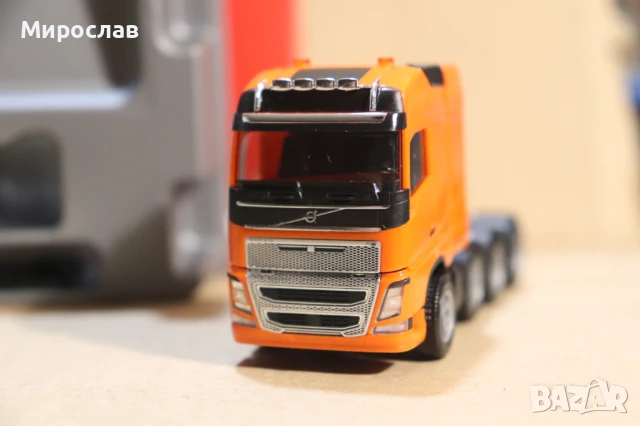 HERPA H0 1/87 VOLVO ВЛЕКАЧ КАМИОН ТИР МОДЕЛ ТЕЖКОТОВАРЕН ТРАНСПОРТ, снимка 9 - Колекции - 50909865