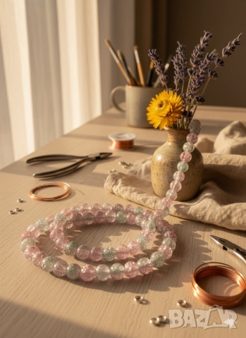 Стъклени Мъниста за Бижута 10мм 8мм 6 мм 4мм J275, снимка 8 - Други - 52480665