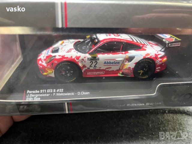 Ixo 1:43 Porsche Ново, снимка 2 - Колекции - 45652396