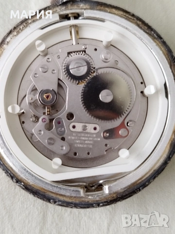 Bergland работещ голям швейцарски часовник , снимка 6 - Антикварни и старинни предмети - 54096283