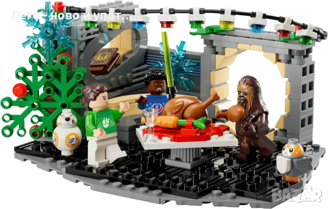 НОВО LEGO 40658 - Millennium Falcon Holiday Diorama, снимка 2 - Конструктори - 48120018