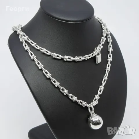 Tiffany & Co оригинално колие синджир , снимка 2 - Колиета, медальони, синджири - 50277373