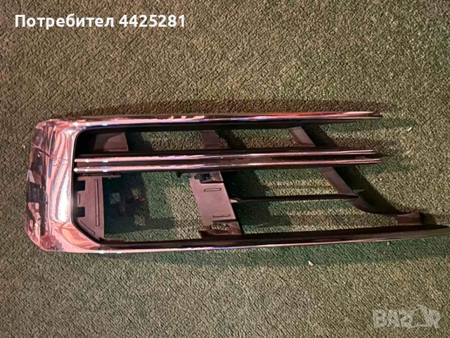 решетка дясна предна броня Audi A8 d5 мод 2017-2021 г. #027S. 4N0807680, снимка 2 - Части - 53144572