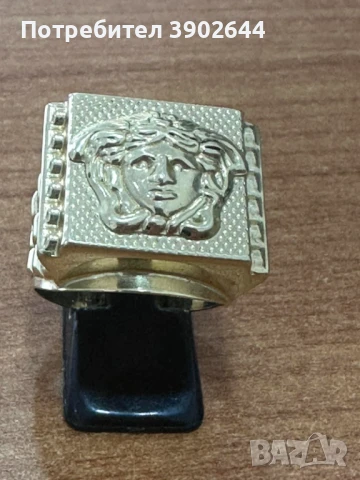 златен мъжки пръстен, снимка 1