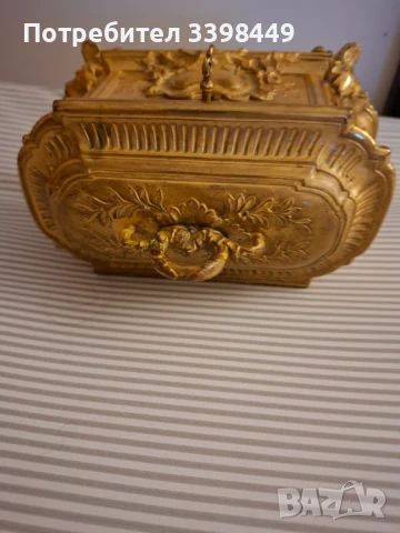 Винтидж кутия за бижута , снимка 3 - Други - 50541017