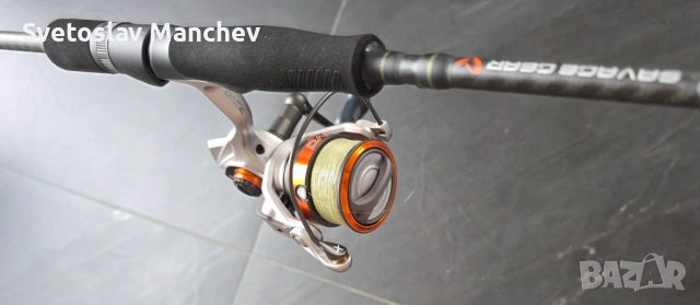 SAVAGE GEAR Orange LTD Light Game + Abu Garcia Revo X 30 Combo
