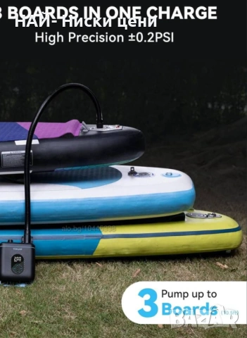 TPS260 20PSI акумулаторна помпа, двустепеннa за лодки, каяци и палатки, снимка 3 - Палатки - 53822751