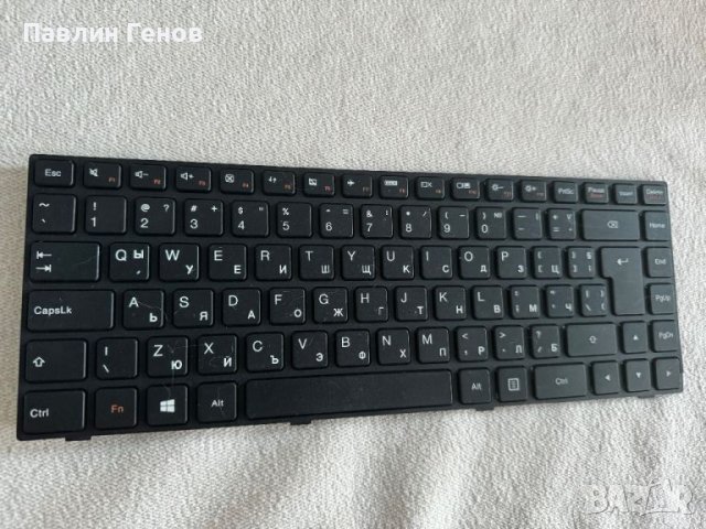 Оригинална клавиатура за лаптоп Lenovo  , NSK-BS0SN, снимка 2 - Части за лаптопи - 45155182