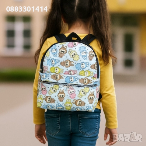 Раница Labubu Лабубу , снимка 7 - Раници - 51486368