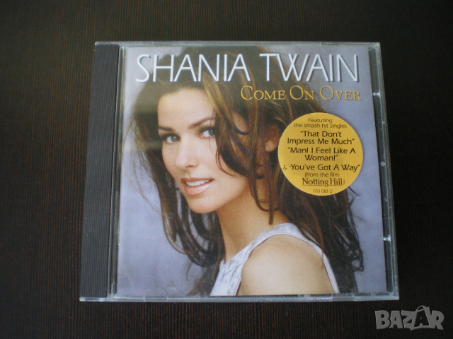 Shania Twain ‎– Come On Over 1997 CD, Album, снимка 1 - CD дискове - 45026211