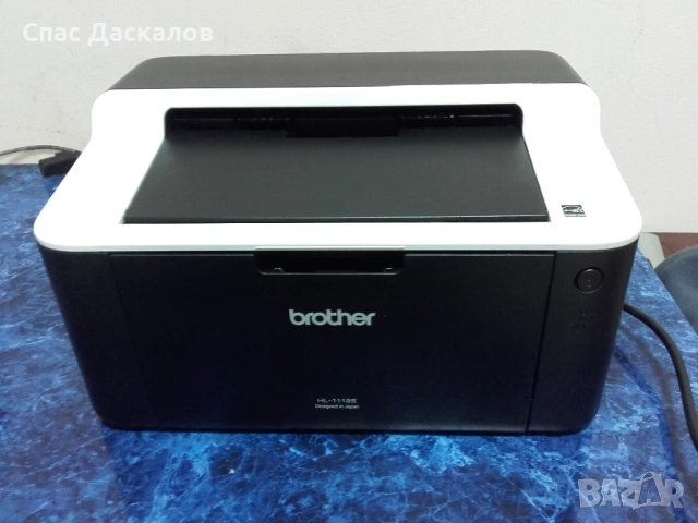 Отличен!!! Лазерен принтер Brother HL 1112, снимка 2 - Принтери, копири, скенери - 53850911