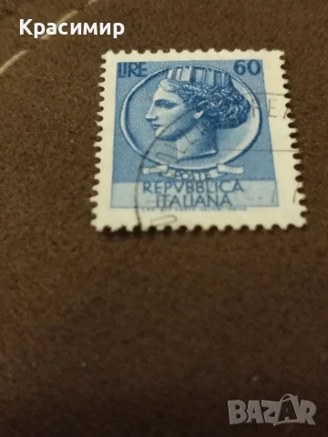 Пощенска марка Италия., снимка 2 - Филателия - 51045154