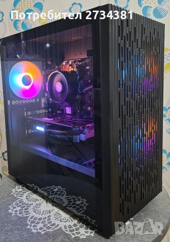 Геймърски компютър Ryzen 5 5500, RTX 3060TI, 16 RAM, снимка 6 - Геймърски - 53831681