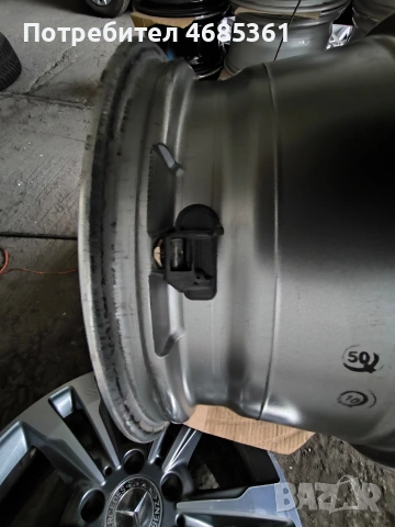 Джанти за Mercedes 17, снимка 5 - Гуми и джанти - 53929071
