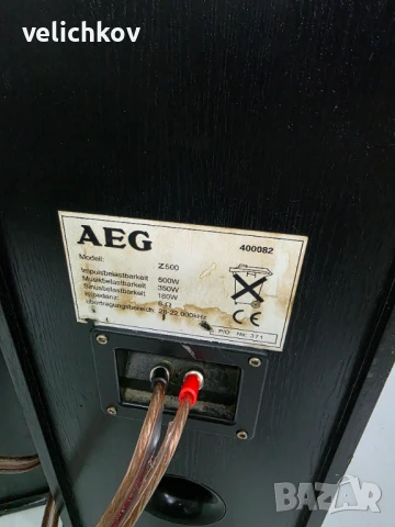 🔊 AEG Z500 – Звярът от старата школа! 🎶, снимка 6 - Тонколони - 50763582