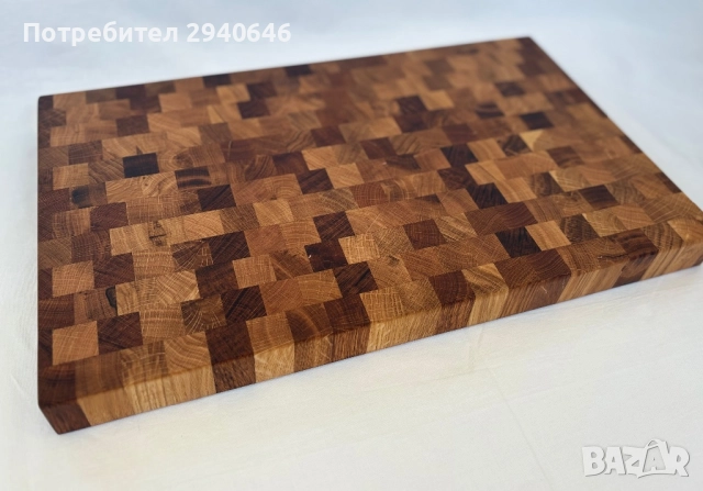 Енд грейн дъска за рязане и сервиране, снимка 3 - Аксесоари за кухня - 51433365