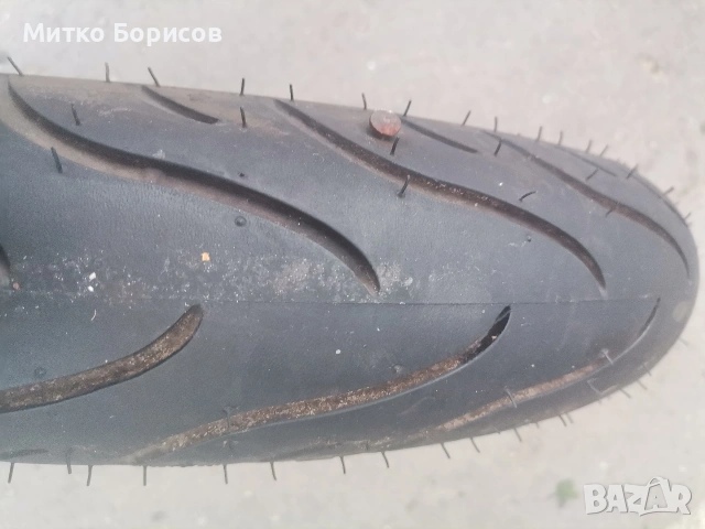 Гума Мишелин 100 /80 /17 , снимка 5 - Гуми и джанти - 54195059