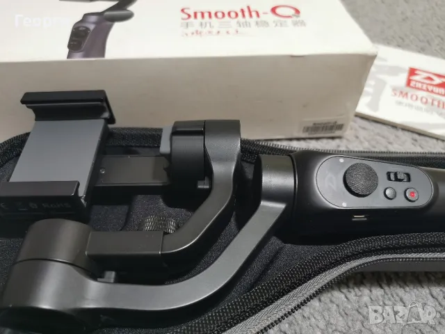 Гимбъл Zhiyun Smooth-Q (стабилизатор) , снимка 7 - Селфи стикове, аксесоари - 49549182