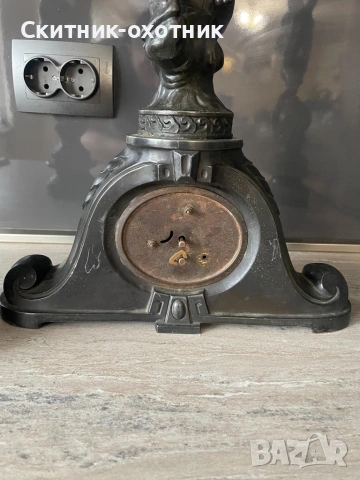 Антикварен каминен часовник, снимка 7 - Антикварни и старинни предмети - 53230434