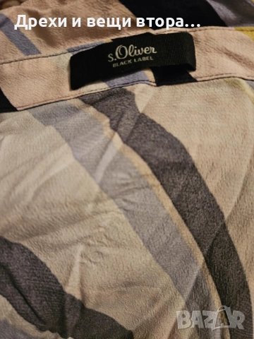 дамска рокля-риза s. oliver, снимка 2 - Рокли - 53275835