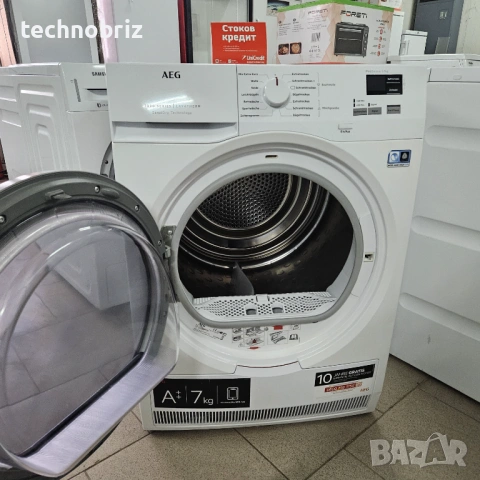 Немска инверторна сушилня AEG ProSense 7000 SERIES - ГАРАНЦИЯ, снимка 4 - Сушилни - 53621352
