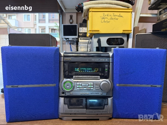 Аудио система Аiwa cx-ns556ez, снимка 3 - Аудиосистеми - 52153861