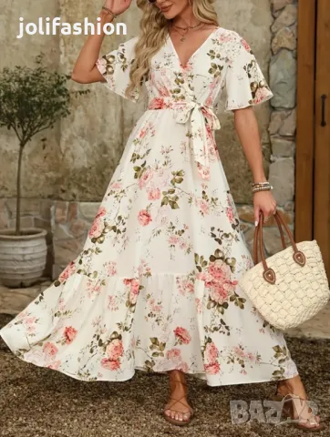 Летни дълги рокли, снимка 7 - Рокли - 39989342