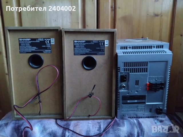 Аудио система(уредба) Sharp XL-UH4H, снимка 12 - Аудиосистеми - 53213729