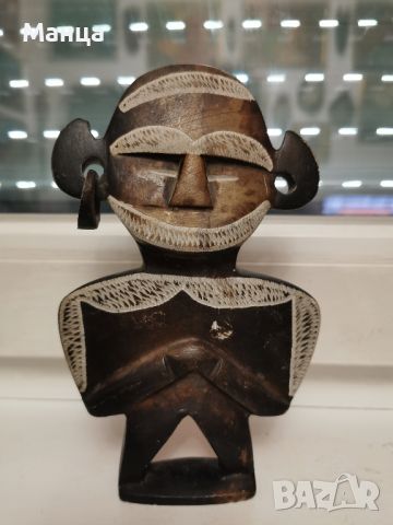 Африканска каменна фигура, снимка 1 - Антикварни и старинни предмети - 46037914