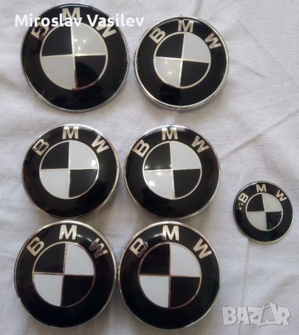 Всякакви емблеми, капачки и стикери за BMW (82,78,74,68,67,56,11mm), снимка 7 - Аксесоари и консумативи - 45423296