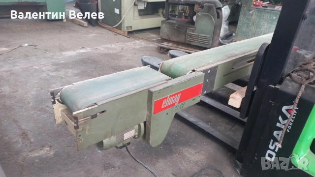 транспортна лента дължина 2900 мм.ширина 220 мм.с редуктор, снимка 5 - Други машини и части - 53652326