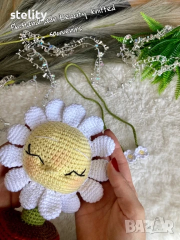 Държател за перде маргаритка, снимка 4 - Декорация за дома - 51186335