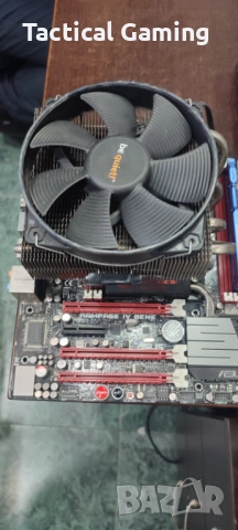 Дъно, Процесор и рам Asus Rampage IV i7-4930k, BeQuiet, 8GB DDR, снимка 2 - Дънни платки - 53512981