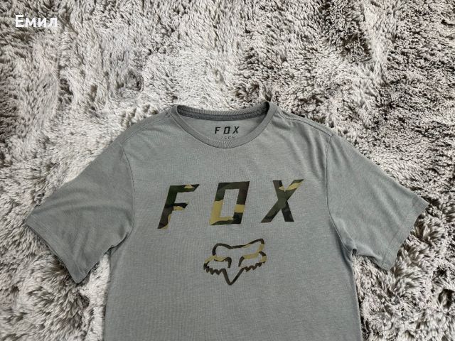 Мъжка тениска Fox Cyanide Squad Tech Tee, Размер S, снимка 2 - Тениски - 46385532