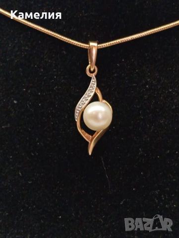 Руско злато, снимка 3 - Колиета, медальони, синджири - 53686276