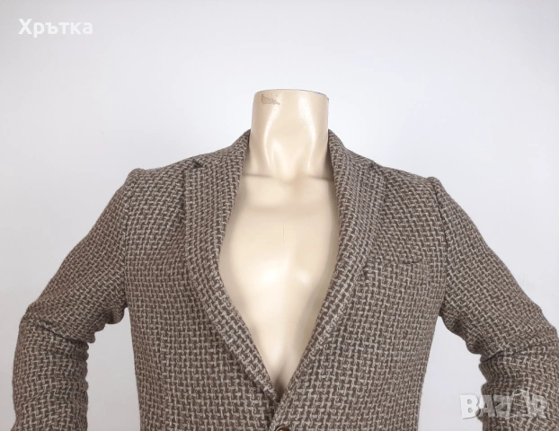 Boggi Milano - Оригинално мъжко деструктурирано сако с вълна р-р M, снимка 5 - Сака - 53465839