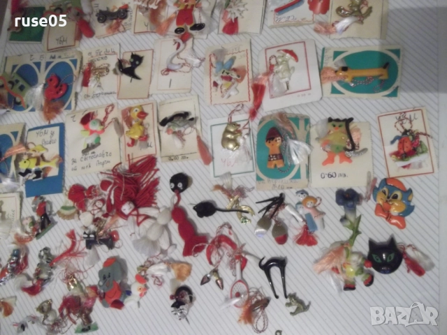 Лот от 64 бр. мартенице от соца, снимка 4 - Колекции - 52509022