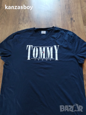 Tommy Hilfiger - страхотна мъжка тениска 2XL, снимка 6 - Тениски - 51694743