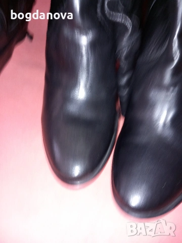 Нови ботуши на ток, естествена кожа, 40 номер, снимка 12 - Дамски ботуши - 53996107