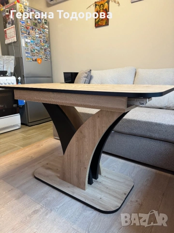 Маса Чисто Нова сглобена Трапезна, снимка 6 - Маси - 53704373