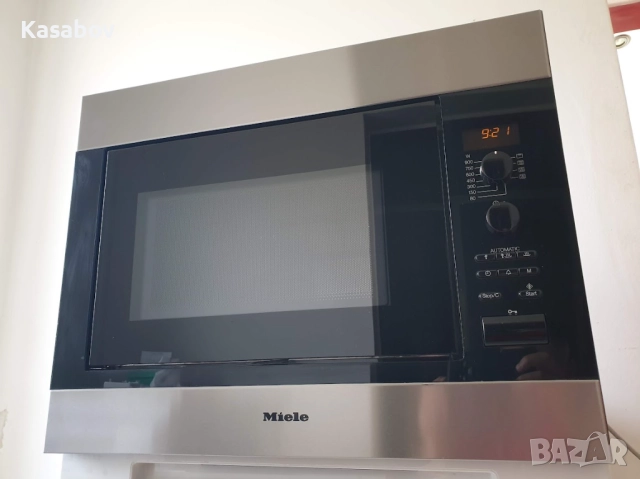XL - 26L - Miele Микровълнова Фурна с Грил за вграждане, снимка 2 - Микровълнови - 52888327