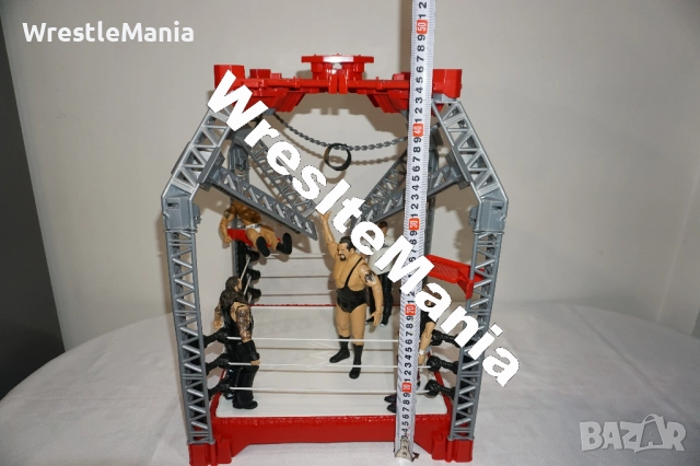Рядък Кеч Ринг WWE CREATE A WWE SUPERSTAR RING BUILDER, снимка 13 - Колекции - 51854794