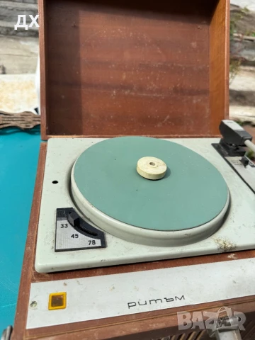 Стар грамофон РИТЪМ , снимка 4 - Антикварни и старинни предмети - 50461058