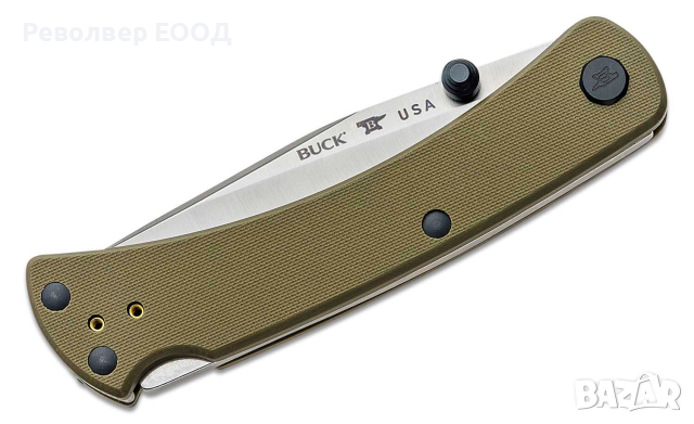 Сгъваем нож Buck Knives 110 Slim Pro TRX OD Green 13262 - 0110GRS3-B, снимка 2 - Ножове - 45019302