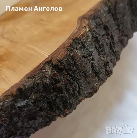 Плато, дъска с кора за поднасяне. , снимка 5 - Аксесоари за кухня - 50173195