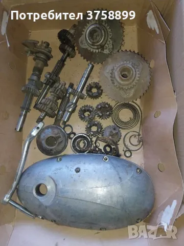 различни части останали от двигател  мз симсон Минск иже и други. по договаряне. 
