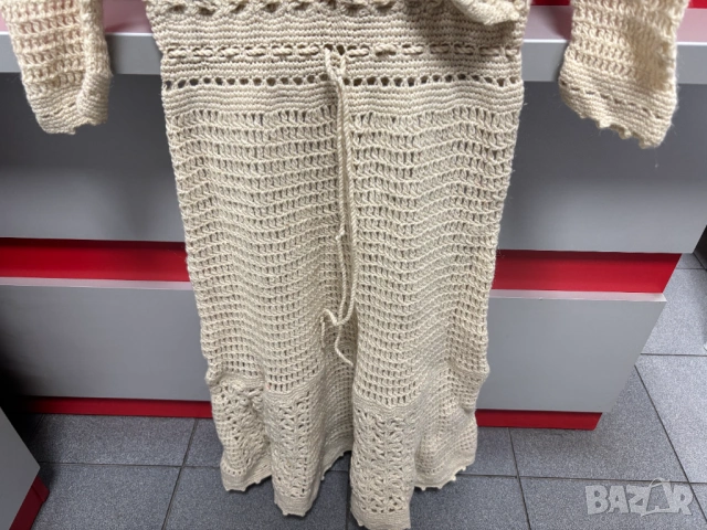 Единствена! Втора няма! Рокля плетена на 1 кука-ръчна изработка, снимка 5 - Рокли - 54080926