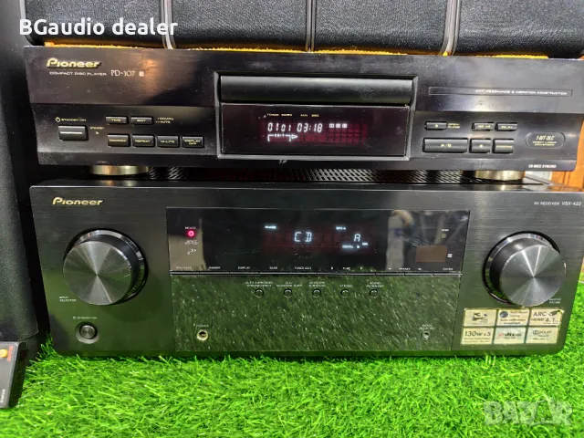 Аудио система Pioneer Ресийвър Pioneer vsx 422 5.1 с активен буфер/Домашно кино , снимка 3 - Аудиосистеми - 46418773