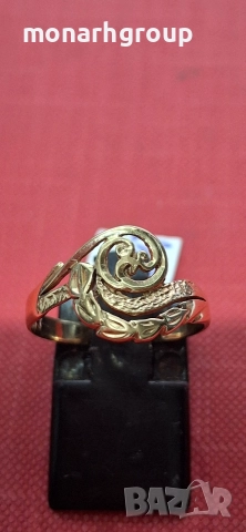 Златен пръстен, снимка 2 - Пръстени - 52879620