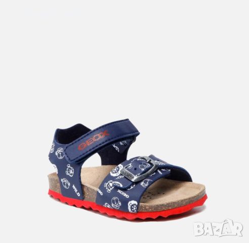 НАМАЛЕНИЕ!!! Бебешки сандали GEOX Chalki Navy Blue Anime B922QA C0735 №20, снимка 3 - Бебешки обувки - 45812362